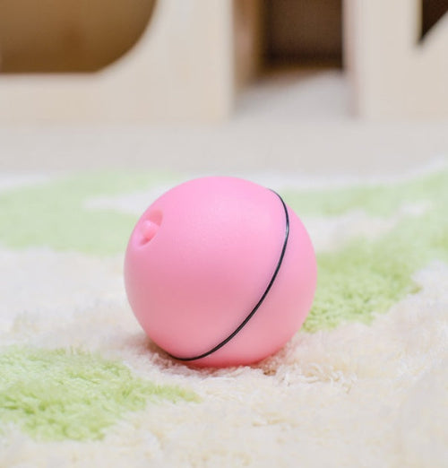 LED Rolling Cat Toy Ball — Auto-Rotating Interactive Toy with Catnip & Lights