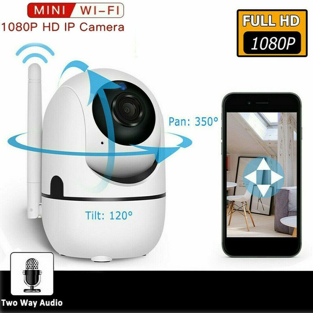 Pet Security Camera — 1080P HD WiFi with Night Vision