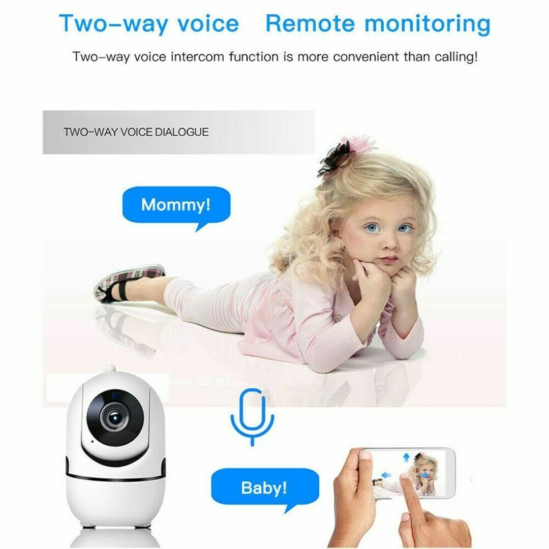 Pet Security Camera — 1080P HD WiFi with Night Vision