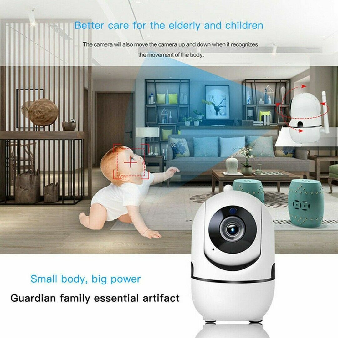 Pet Security Camera — 1080P HD WiFi with Night Vision
