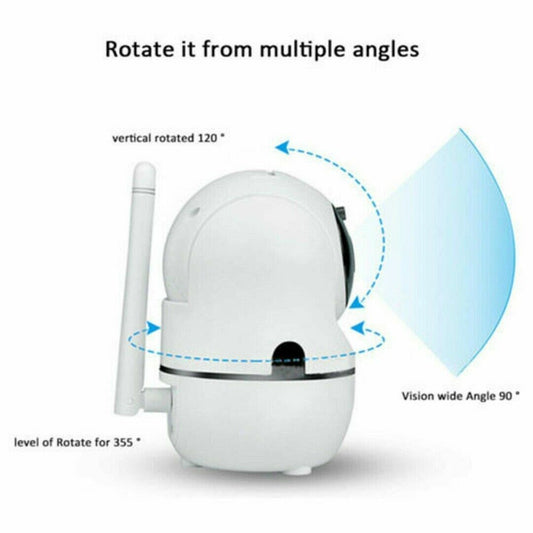 Pet Security Camera — 1080P HD WiFi with Night Vision