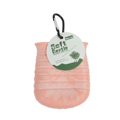 2-in-1 Dog Paw Cleaner & Grooming Brush — Muddy Paws, Solved. 🐾