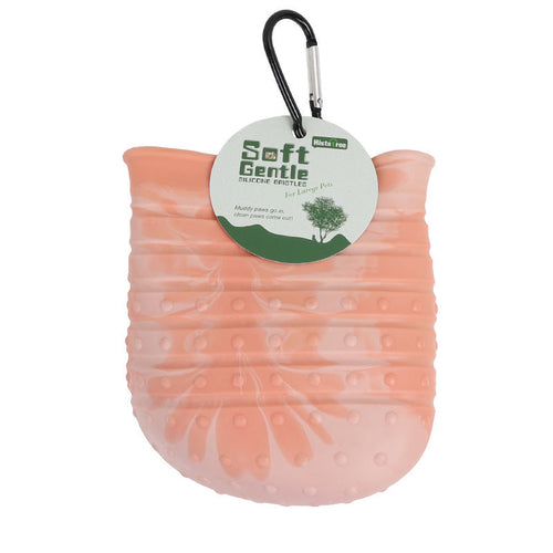 2-in-1 Dog Paw Cleaner & Grooming Brush — Muddy Paws, Solved. 🐾