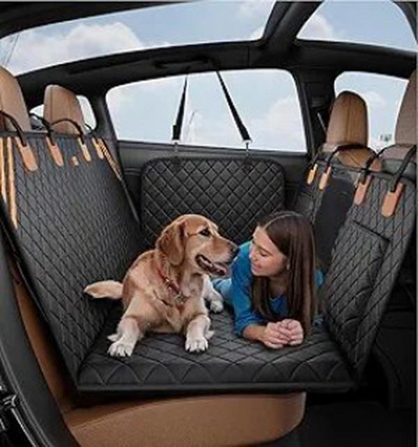 Made4Pets Pet Dog Car Back Seat Cover Back Seat Extension Pad Can Bear