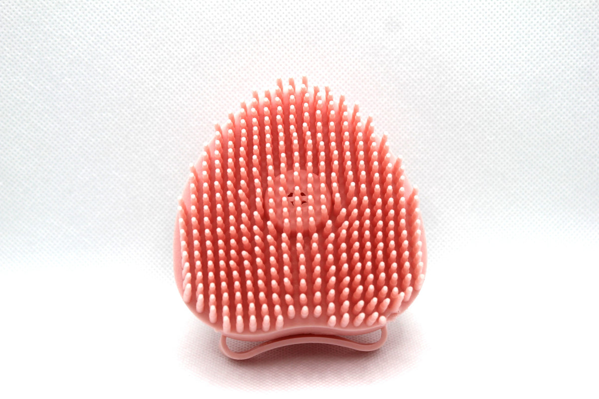 BrushPro 2-in-1 Silicone Bath Brush — Pet Grooming & Home Cleaning with Built-in Soap Dispenser